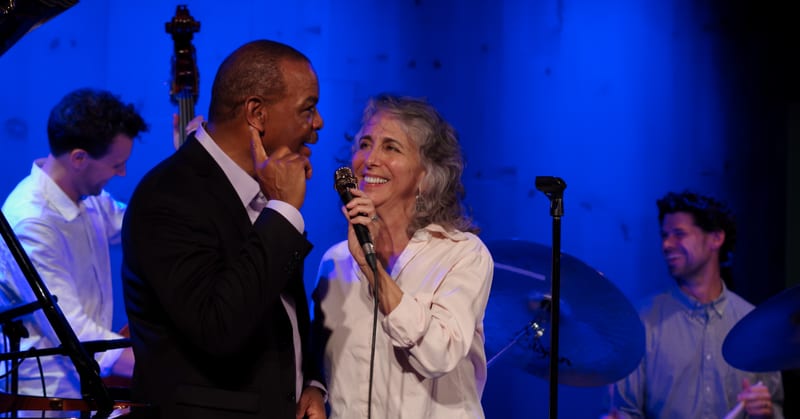 Cathy Segal Garcia and Nicolas Bearde; performance at Blue Whale, September 2018.