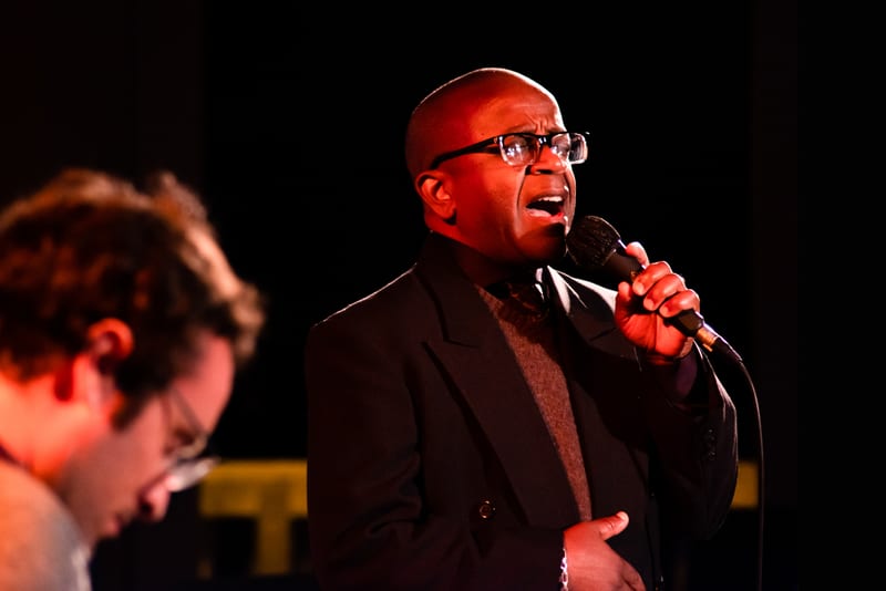 Kenny Washington; performance at Jazz Camp, September 2021.