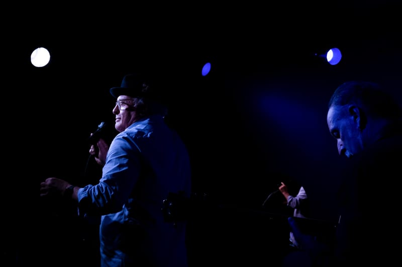 Danny Roland; performance at Gardenia, October 2021.
