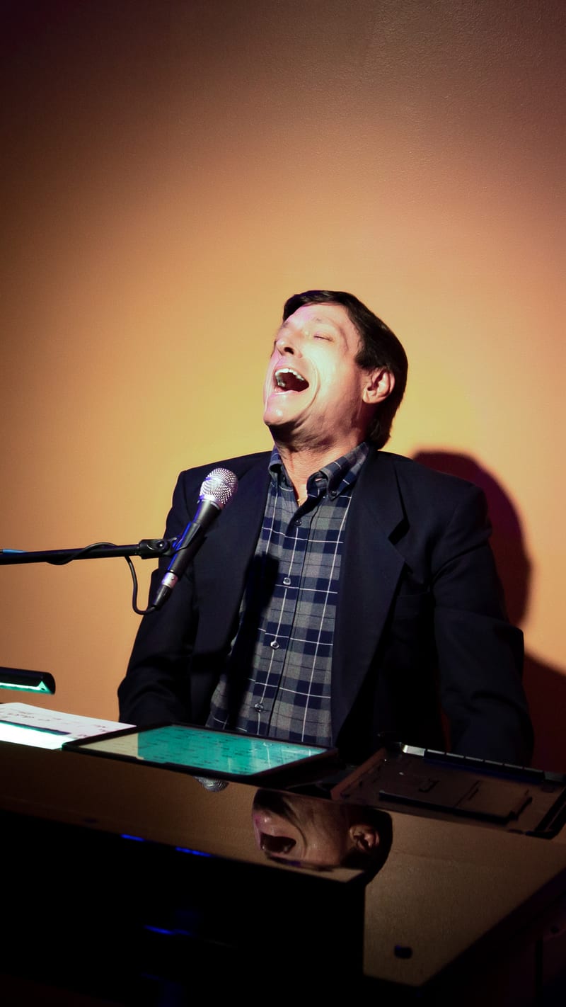 Terry Cole; performance at Gardenia, December 2021.
