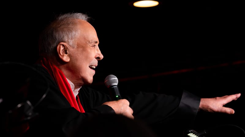 Tom Culver; performance at Vitello's, December 2021.