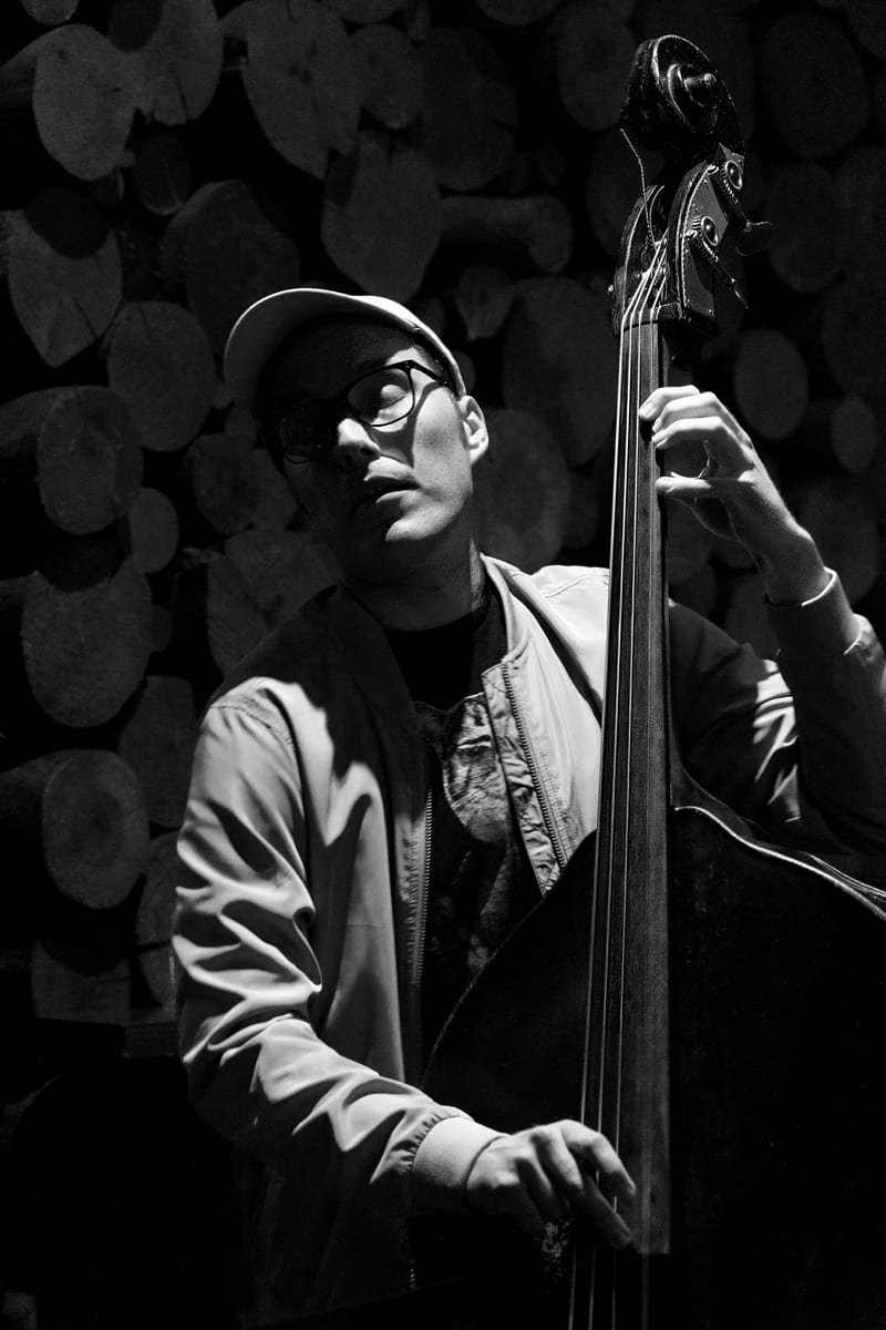 Brandon Fansher; performance at The Falls, April 2022.