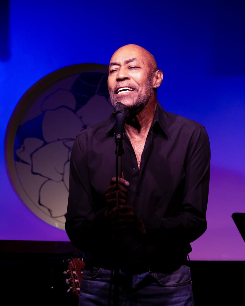 Larry Davis; performance at Gardenia, April 2022.