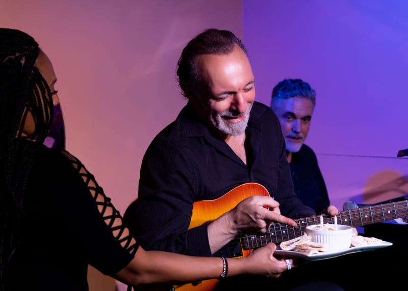 Dori Amarilio; performance at Gardenia, July 2022.