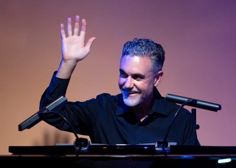 Todd Hunter; performance at Gardenia, July 2022.