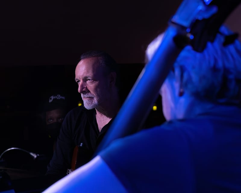 Adam Cohen and Dori Amarilio; performance at Gardenia, July 2022.
