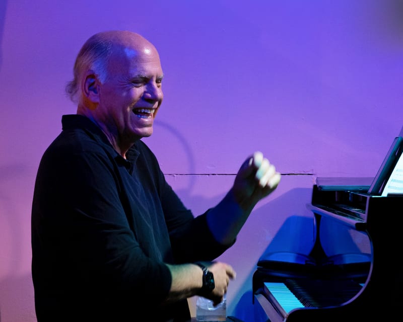 Stu Elster; performance at Gardenia, July 2022.