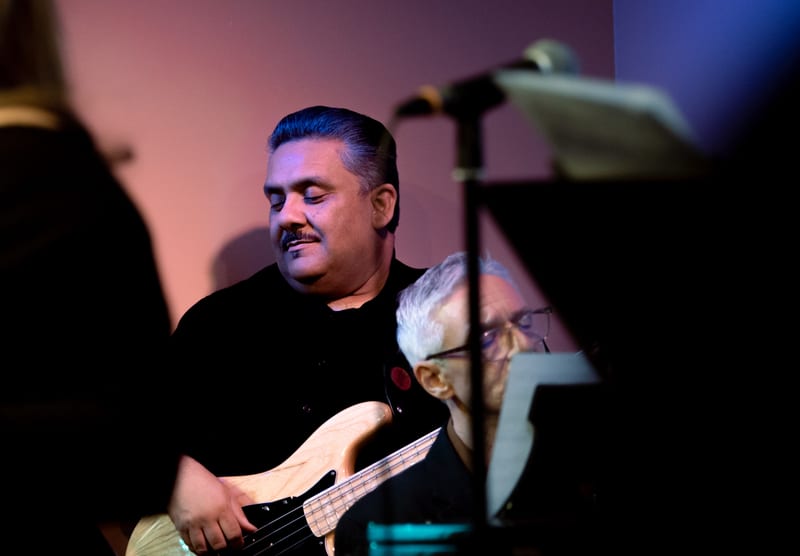 Rene Camacho; performance at Gardenia, February 2023.