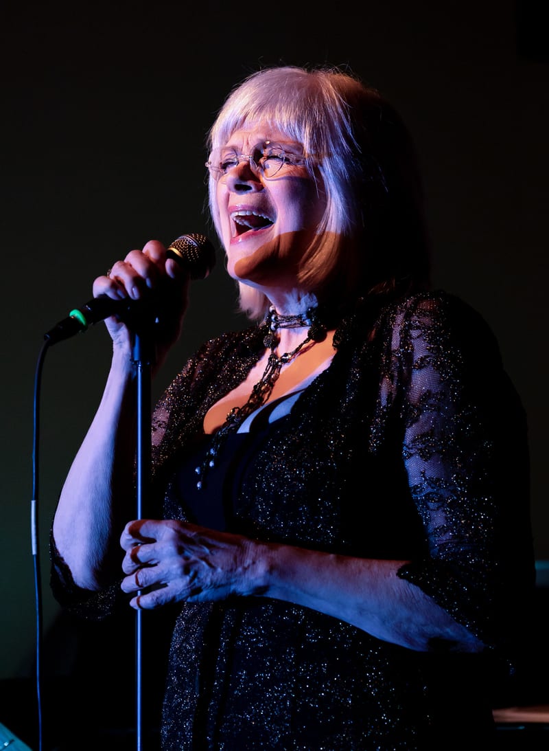 Sandra Piller; performance at Gardenia, March 2023.