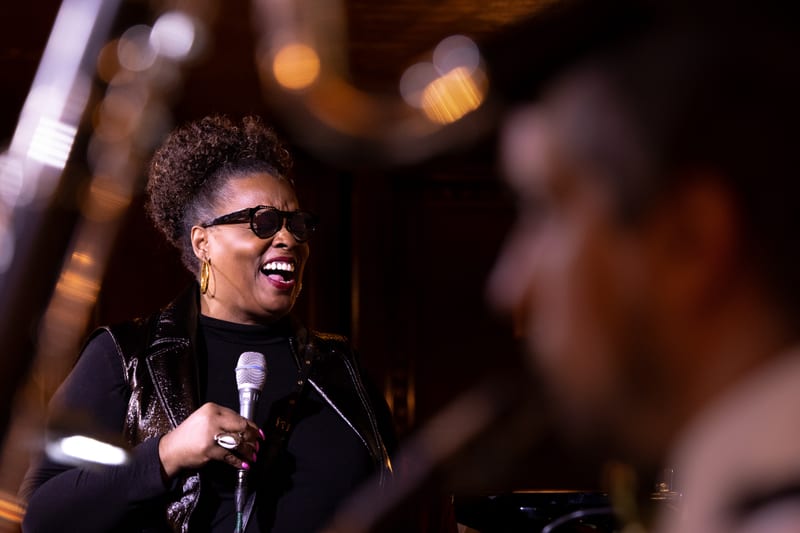 Dianne Reeves; performance at Cicada Club, March 2023.
