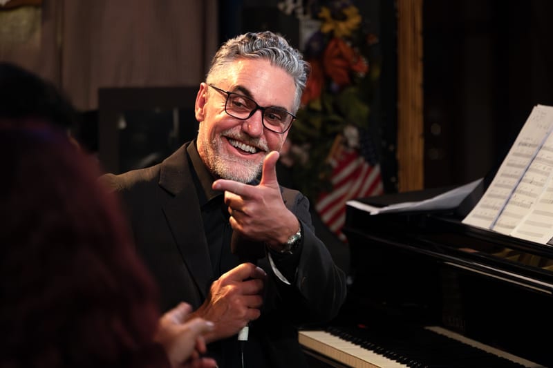 Todd Hunter; performance at Kulak's Woodshed, April 2023.