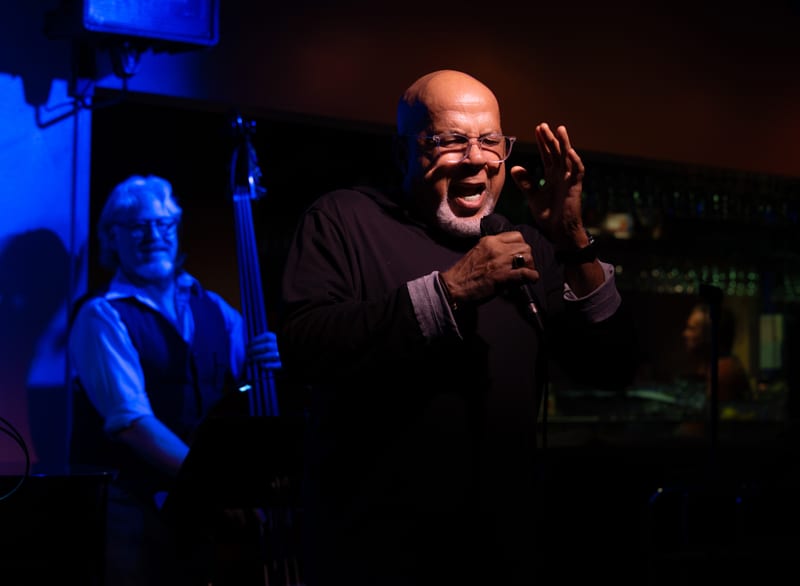Chuck Williams; performance at Gardenia, June 2023.