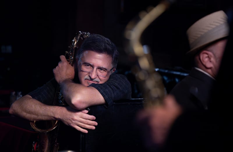 Joel Shryack; performance at The Barkley, July 2023.