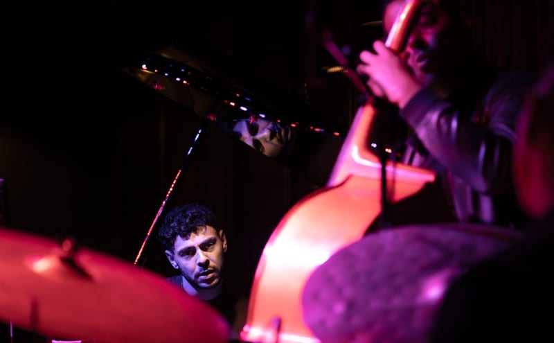 Michael Ragonese; performance at Rhythm Room, July 2023.
