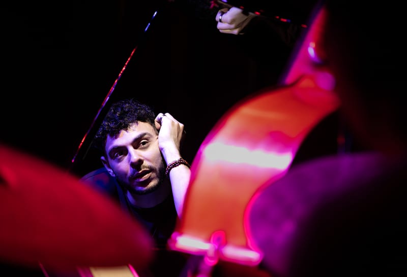 Michael Ragonese; performance at Rhythm Room, July 2023.