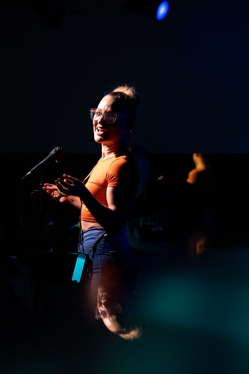 Allene Quincy; performance at Gardenia, August 2023.