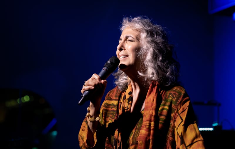 Cathy Segal Garcia; performance at Gardenia, August 2023.
