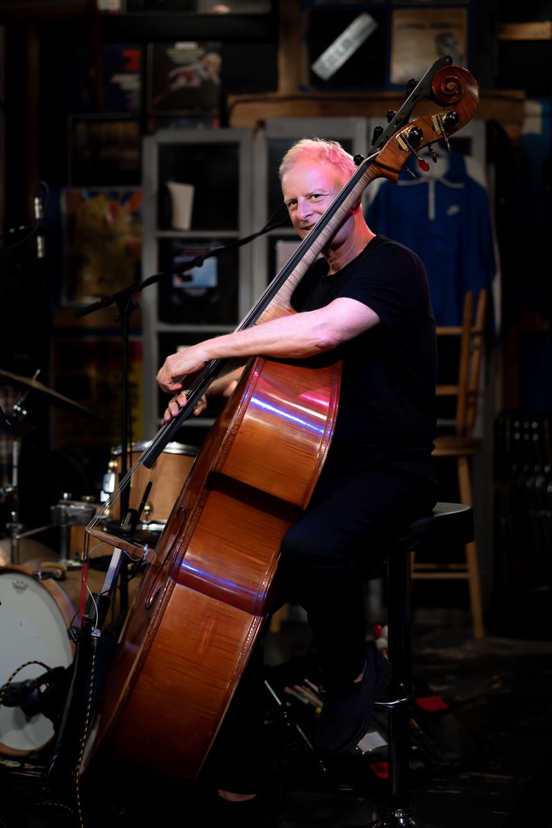 John Leftwich; performance at Kulak's Woodshed, August 2023.