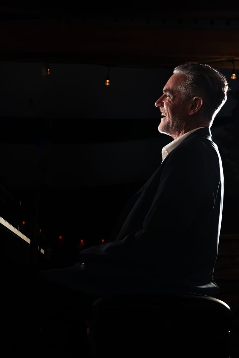 Todd Hunter; performance at Urban Press Winery, September 2023.