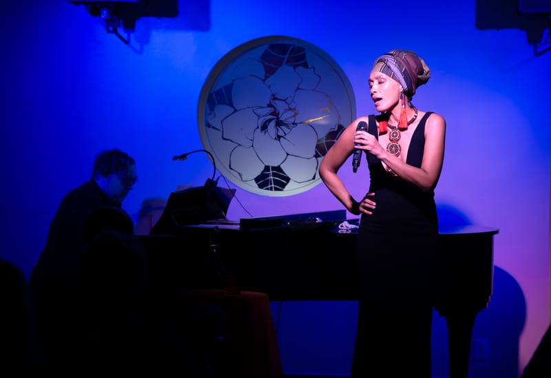 Claude Hall; performance at Gardenia, October 2023.