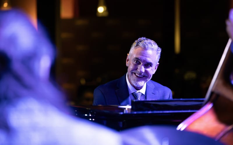 Todd Hunter; performance at Catalina Jazz Club, November 2023.