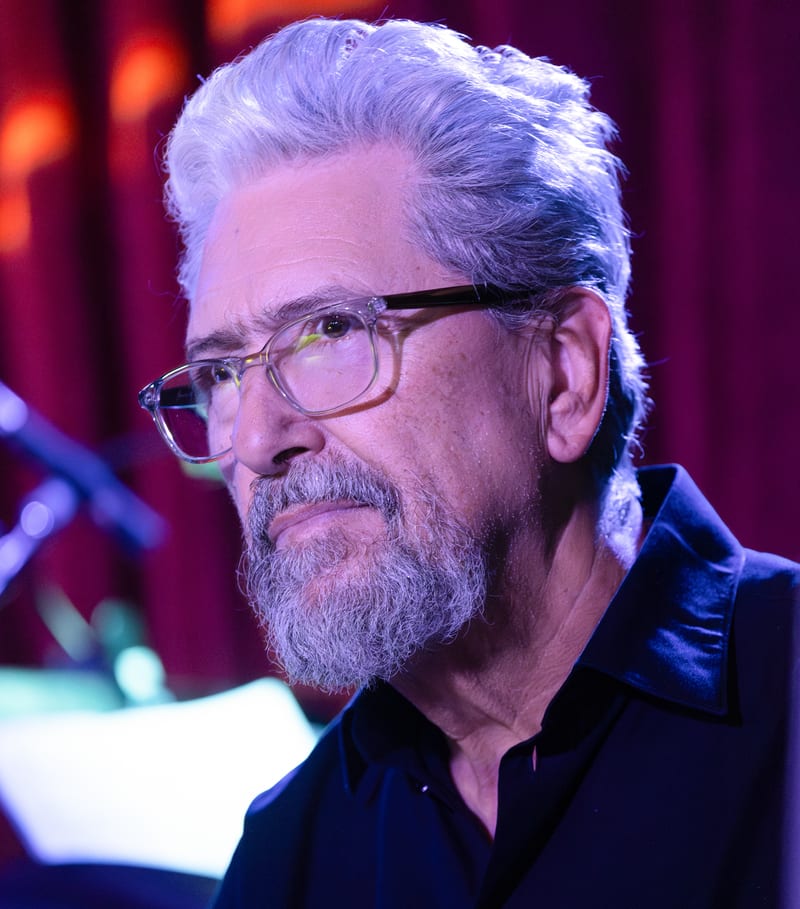 Luis Conte; performance at Catalina Jazz Club, December 2023.