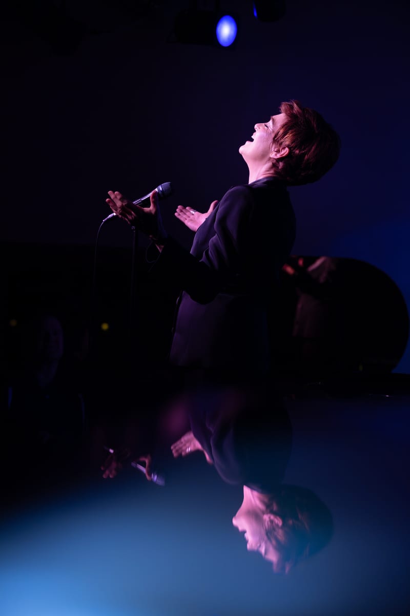 Carolyn Hennesy; performance at Gardenia, March 2024.