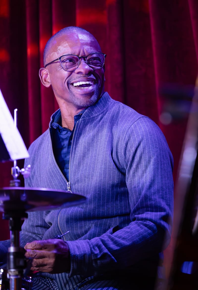 Clayton Cameron; performance at Catalina Jazz Club, March 2024.