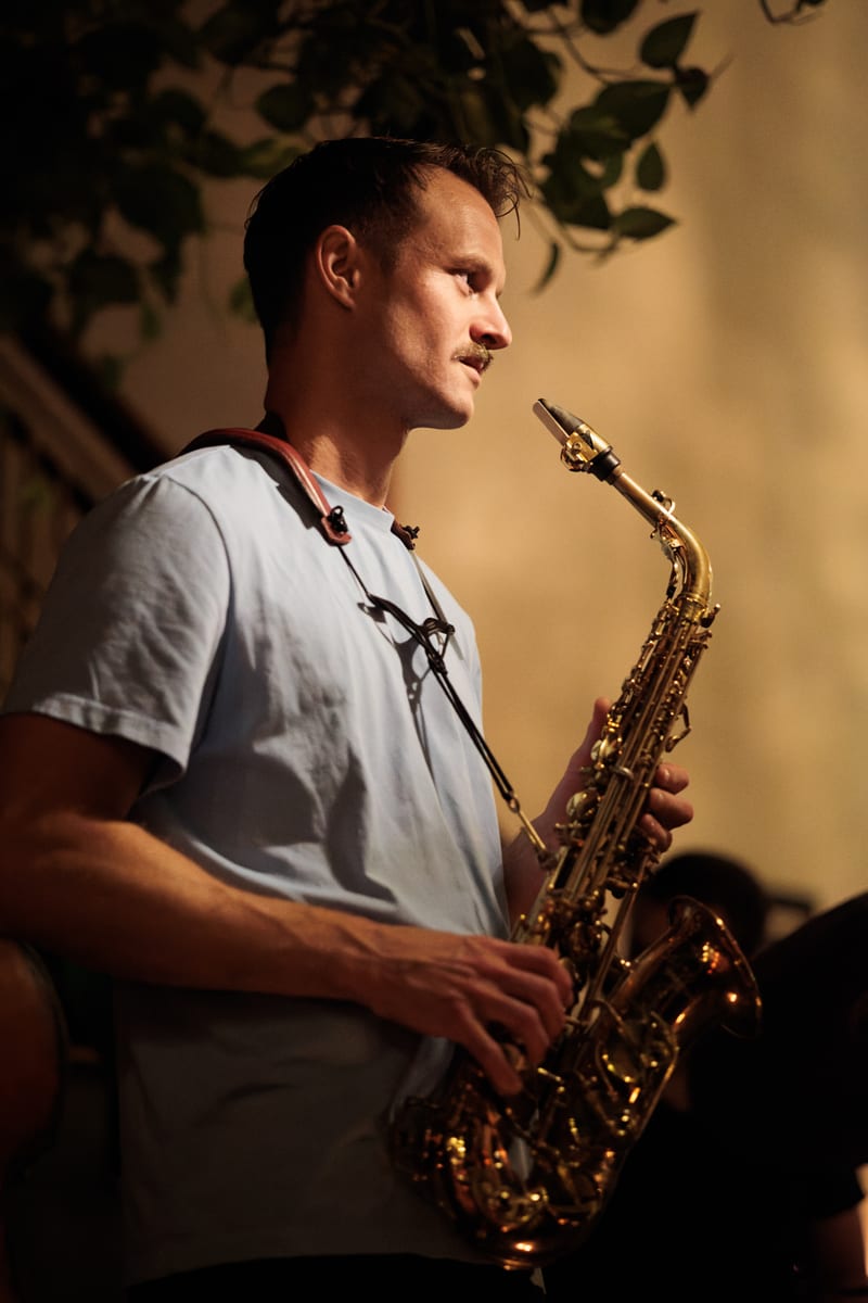 Craig Cammell; performance at General Lee's, September 2024.