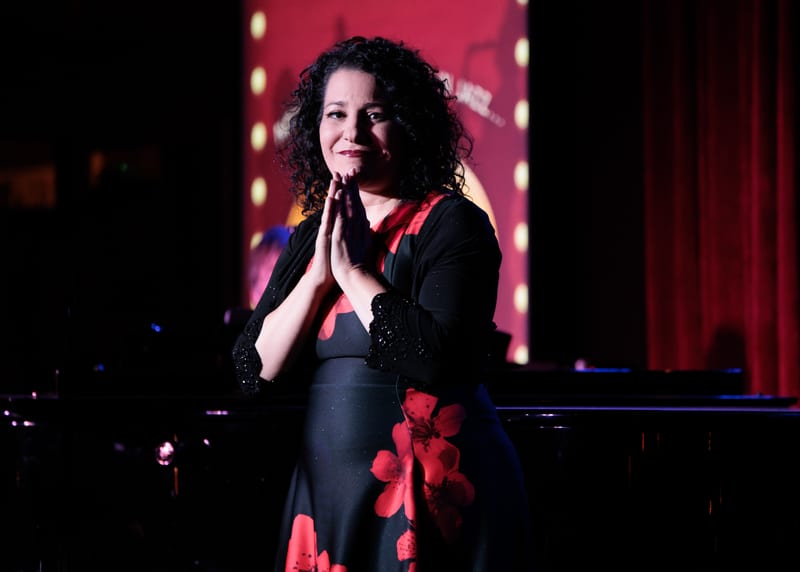 Julie Garnye; performance at Catalina Jazz Club, November 2024.