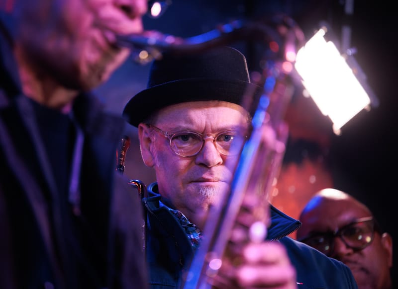 Brian Swartz; performance at World Stage, January 2025.