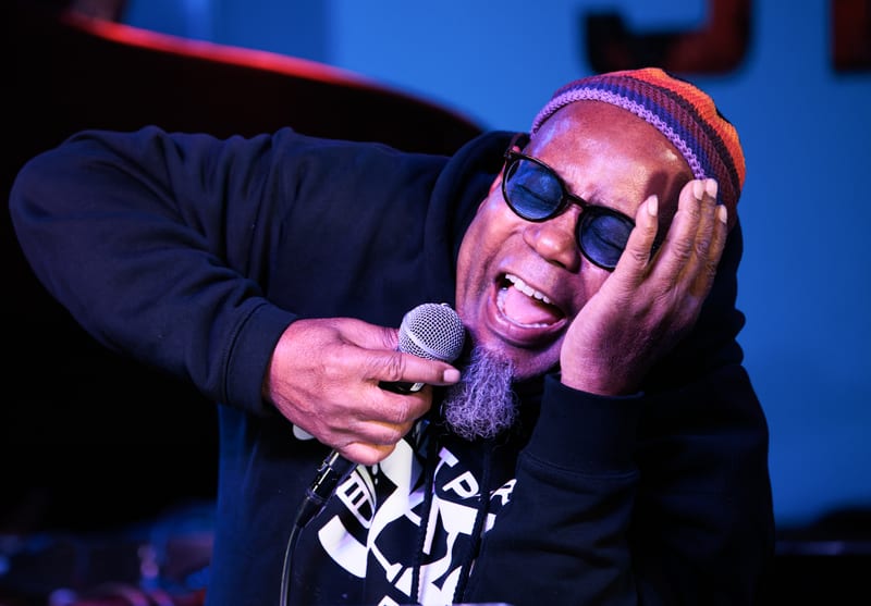 Dwight Tribble; performance at World Stage, January 2025.