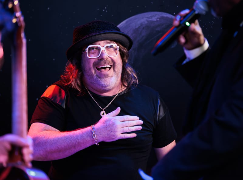 Jason Harnell; performance at World Stage, January 2025.