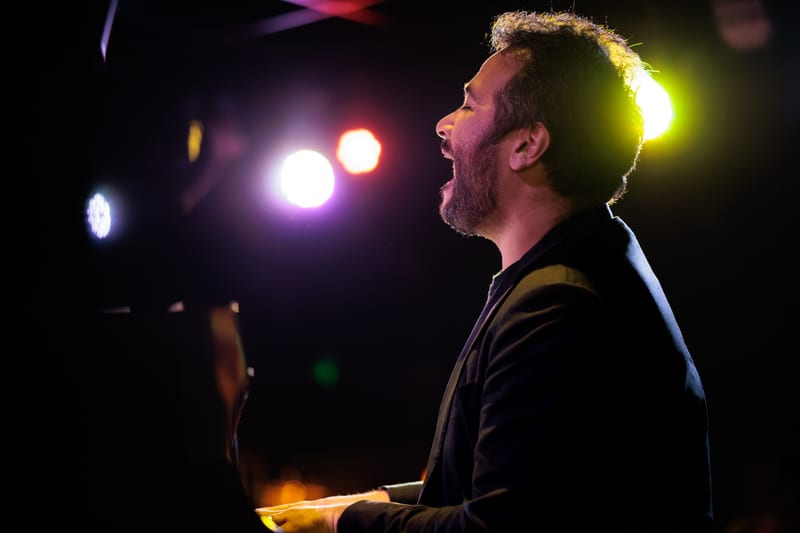 Sam Hirsh; performance at Catalina Jazz Club, June 2025.