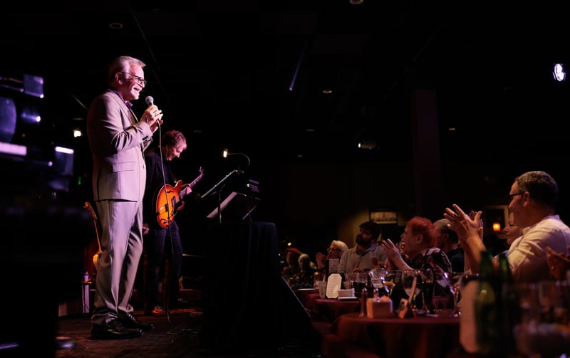 Grant Geissman and Mark Winkler; performance at Catalina Jazz Club, August 2025.