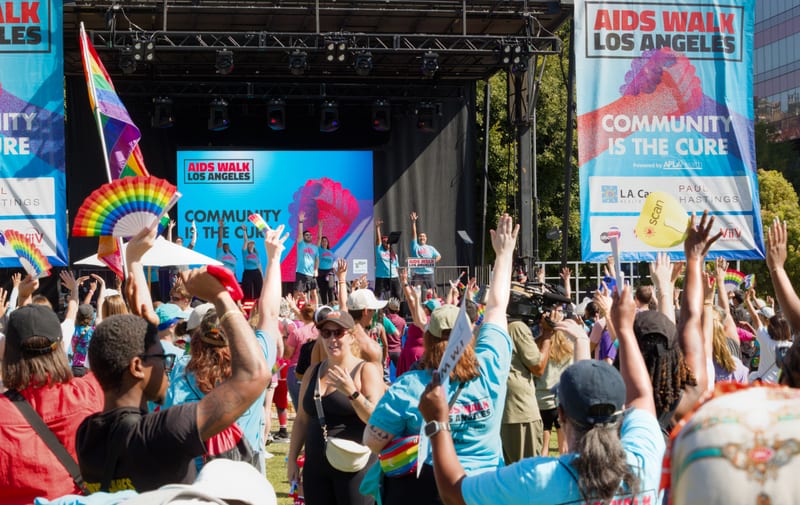 AIDS Walk 2025, October 2025.