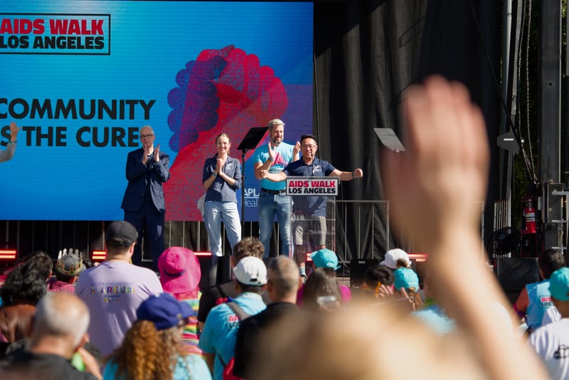 AIDS Walk 2025, October 2025.