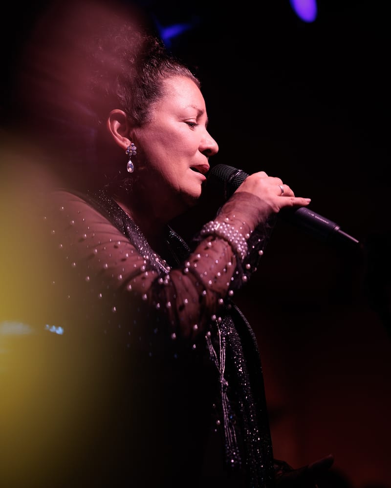 Carolyn Martinez; performance at Gardenia, December 2025.