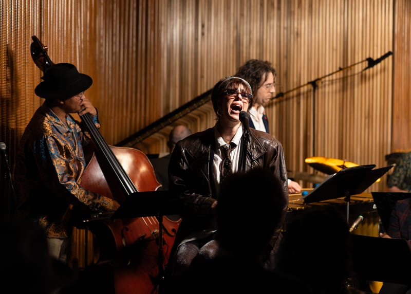 Mara Kaye; performance at Sam First, January 2026.