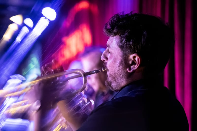 Aaron Janik; performance at Catalina Jazz Club, April 2026.