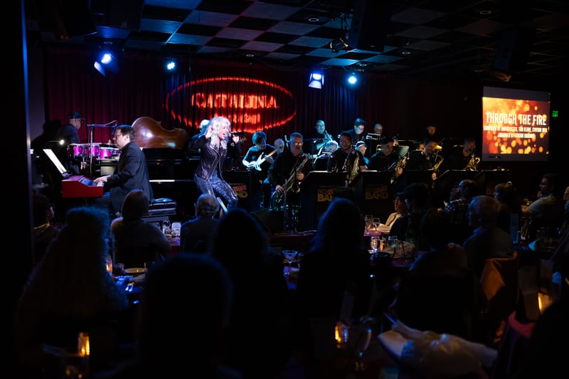 Live performance at Catalina Jazz Club, April 2026.